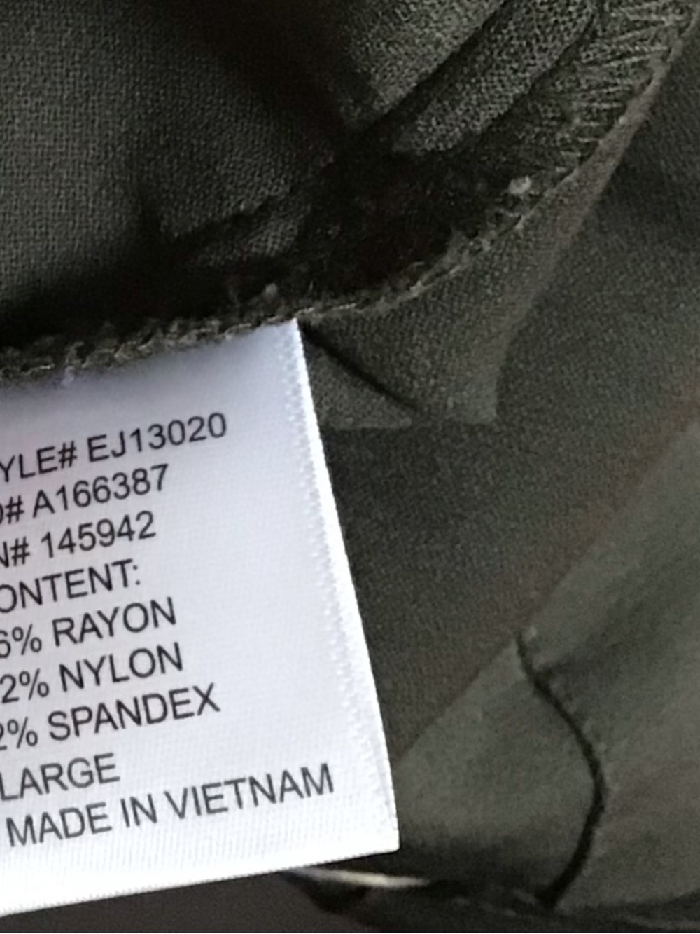 Society Olive Utility Jacket with Zip Pockets - Picture 5 of 6